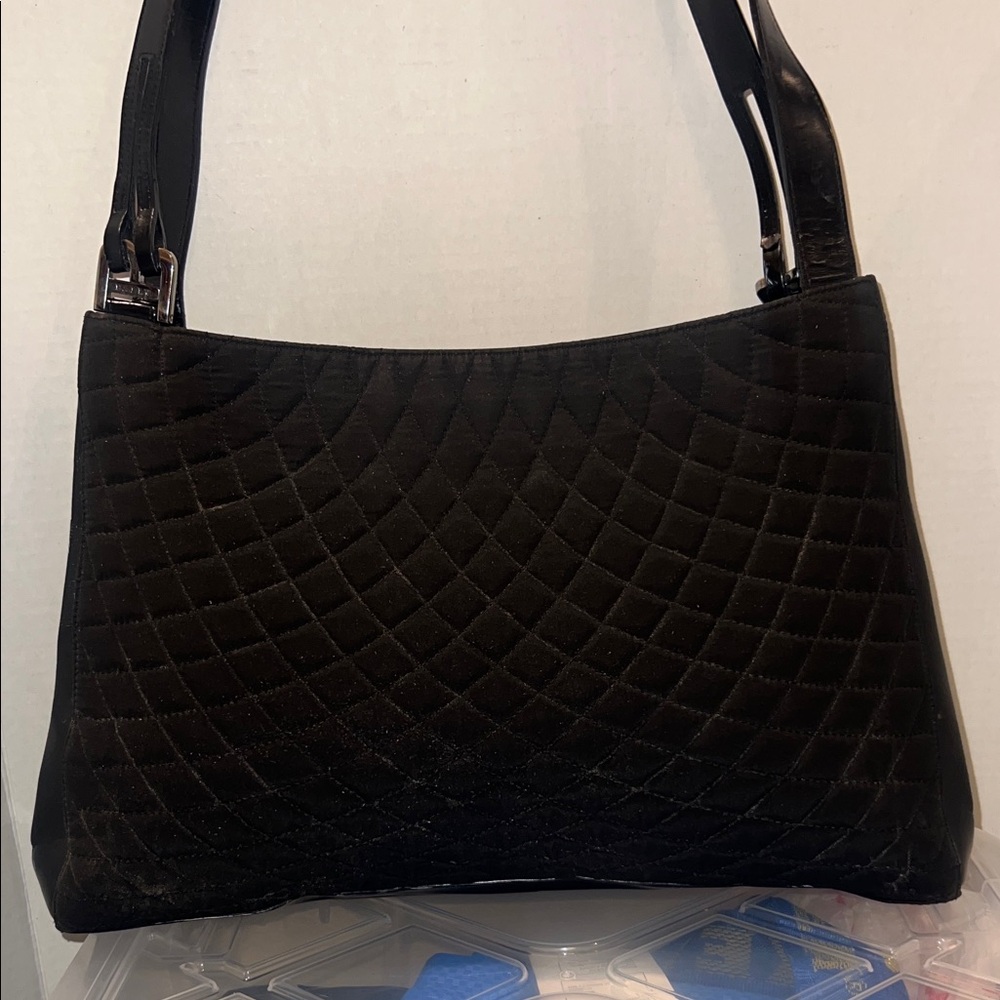 SALE Vintage BALLY Quilted Hobo Bag